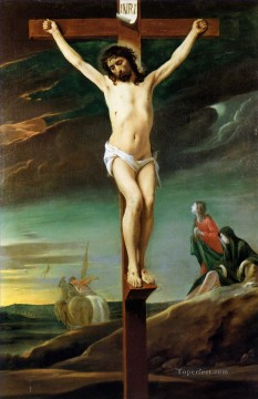 christ sur la croix Peinture à l'huile
